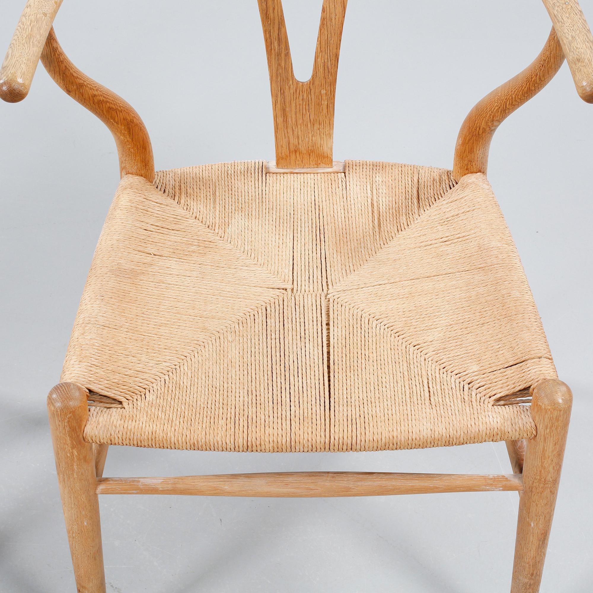 HANS J WEGNER, "Y-stolen", Carl Hansen & Son, Odense, modellen formgiven 1950.
