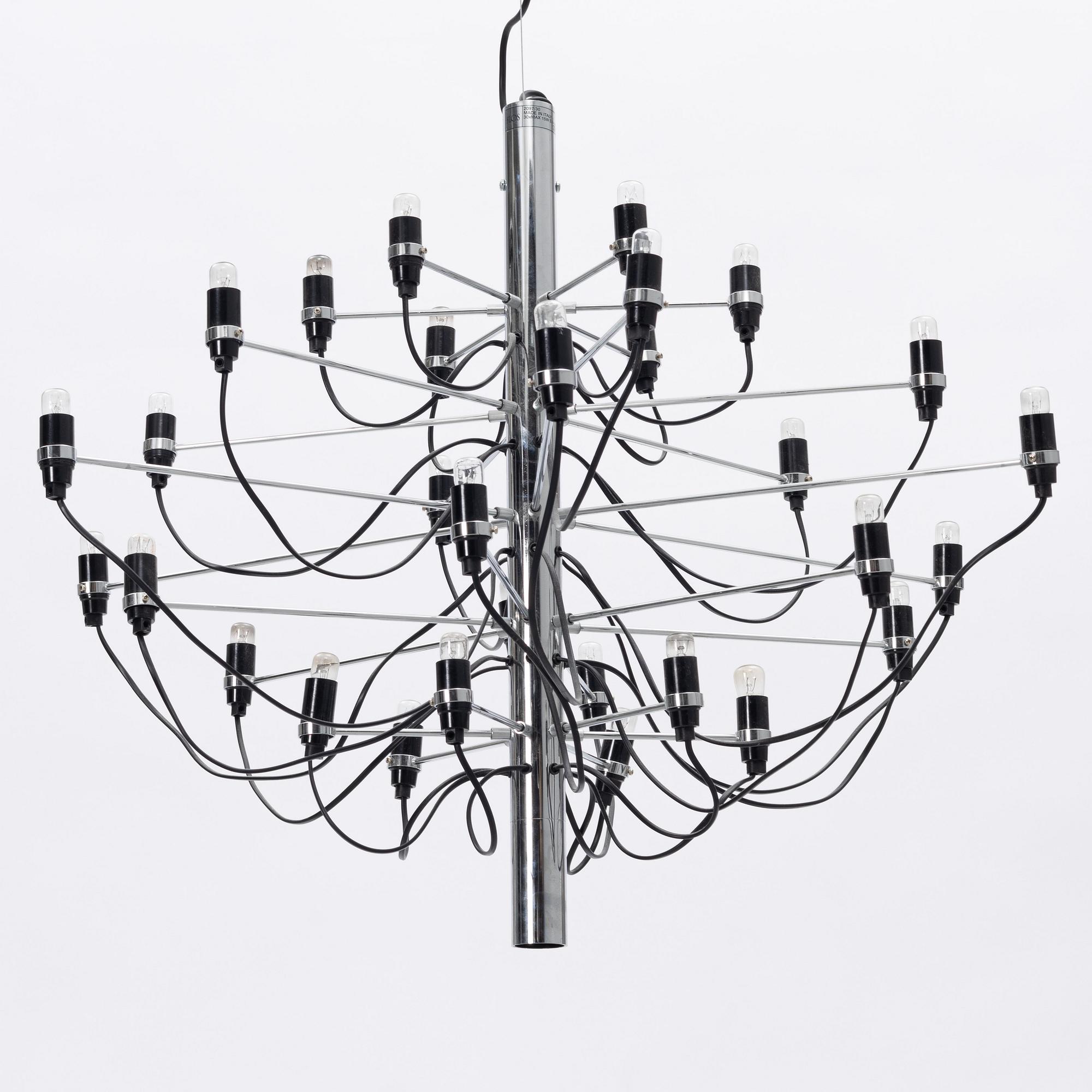 Gino Sarfatti, ceiling lamp, "2097/30", Flos, Italy.