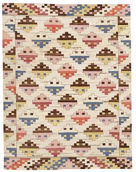 218. Märta Måås-Fjetterström, A CARPET, "Munka-Ljungby", flat weave, ca 240,5 x 183,5 cm, signed AB MMF.