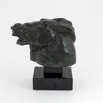 Carl Milles, after. Sculpture. Bronze. Stamp mark Millesgården.