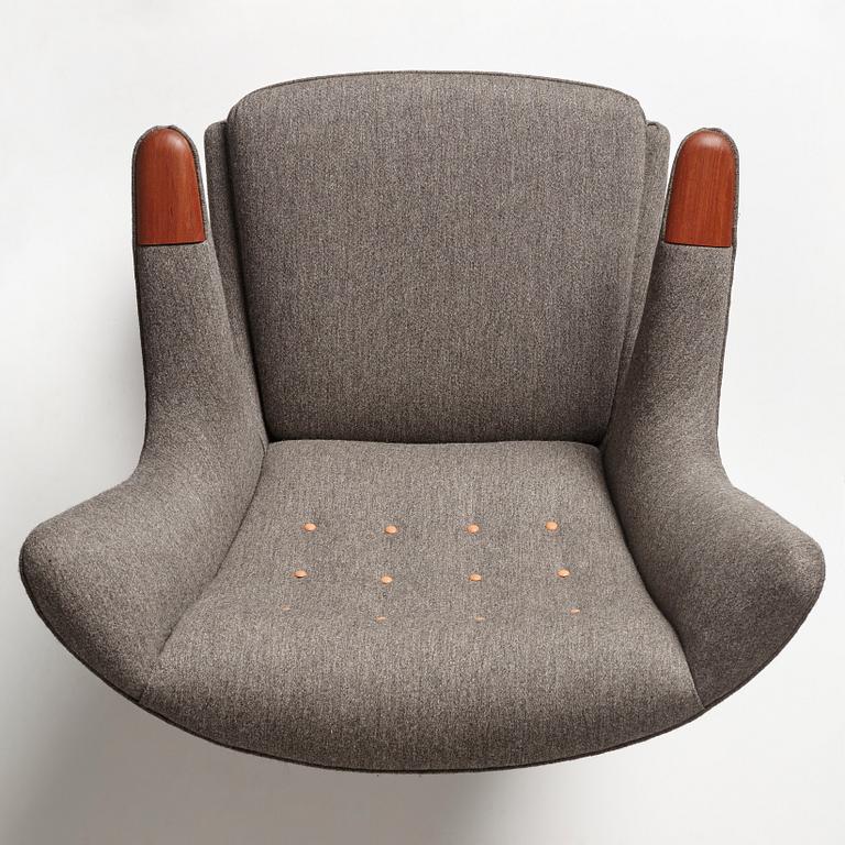 Hans J. Wegner, fåtölj "Bamse", modell AP19, AP-stolen, Danmark, 1950-60-tal.