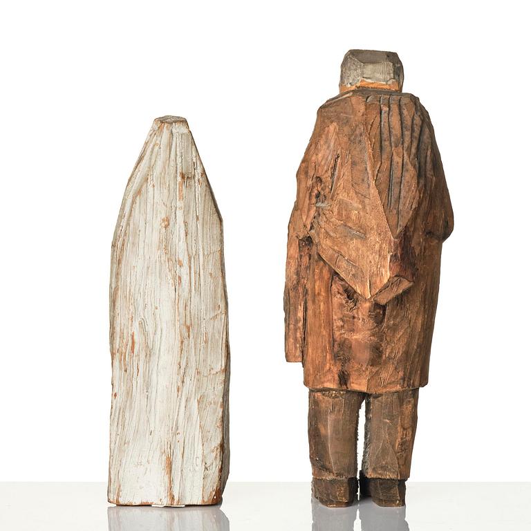 Axel Petersson Döderhultarn, "Bröllop" (The wedding) (7 pieces).