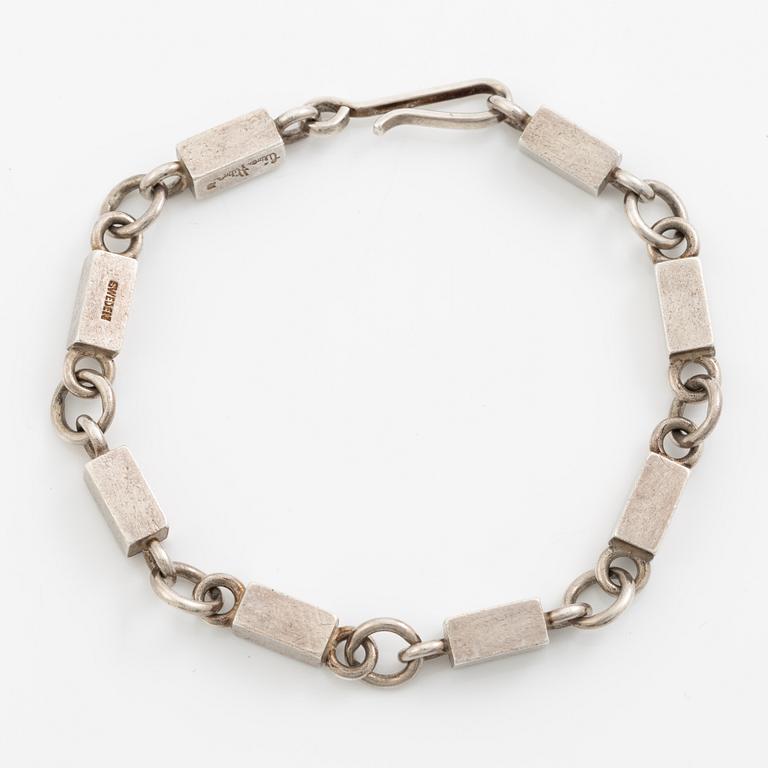 Wiwen Nilsson, bracelet, silver, stick links.