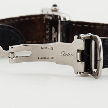 CARTIER, Tank, wristwatch, 22 mm.