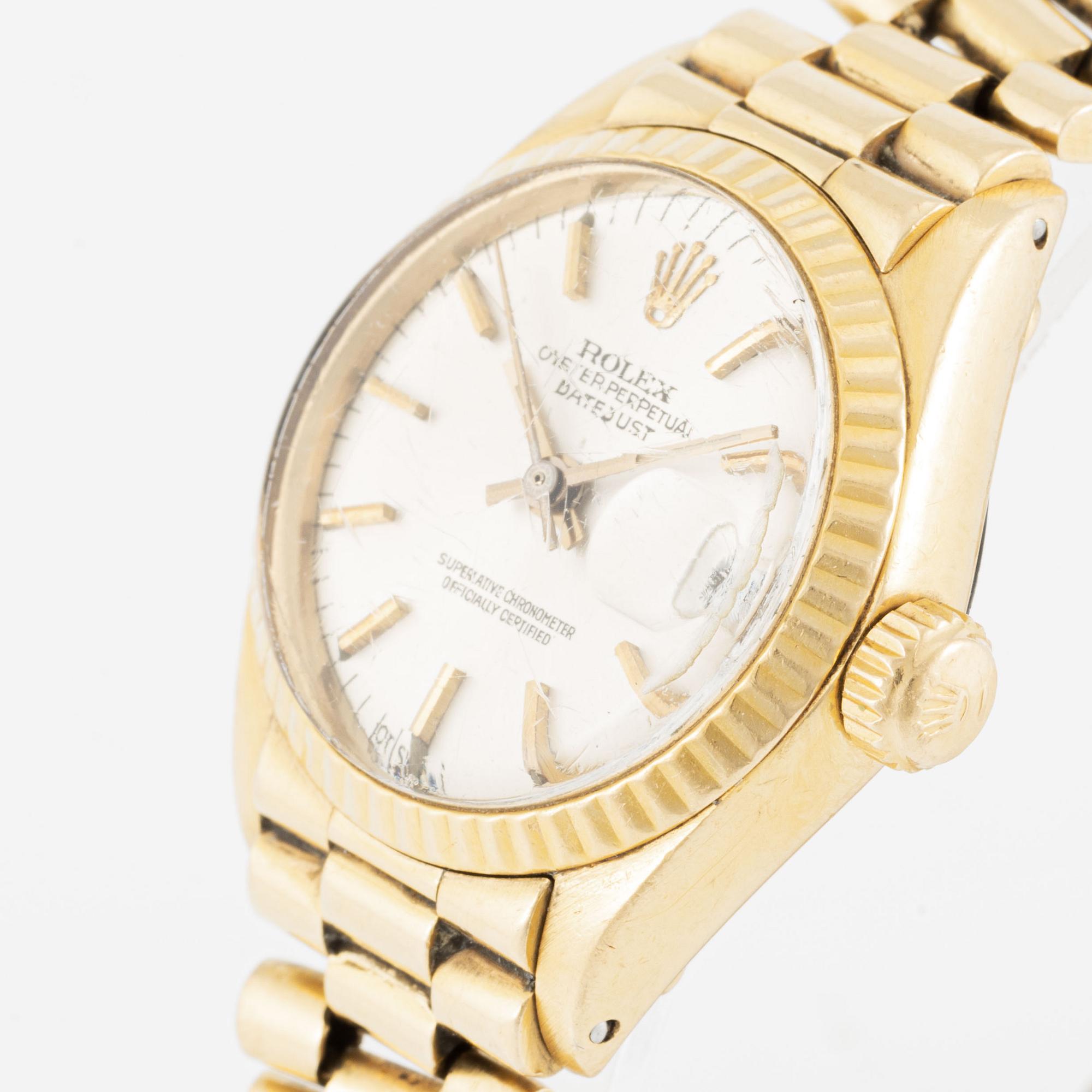 Rolex, Oyster Perpetual, Datejust, wristwatch, 26 mm.
