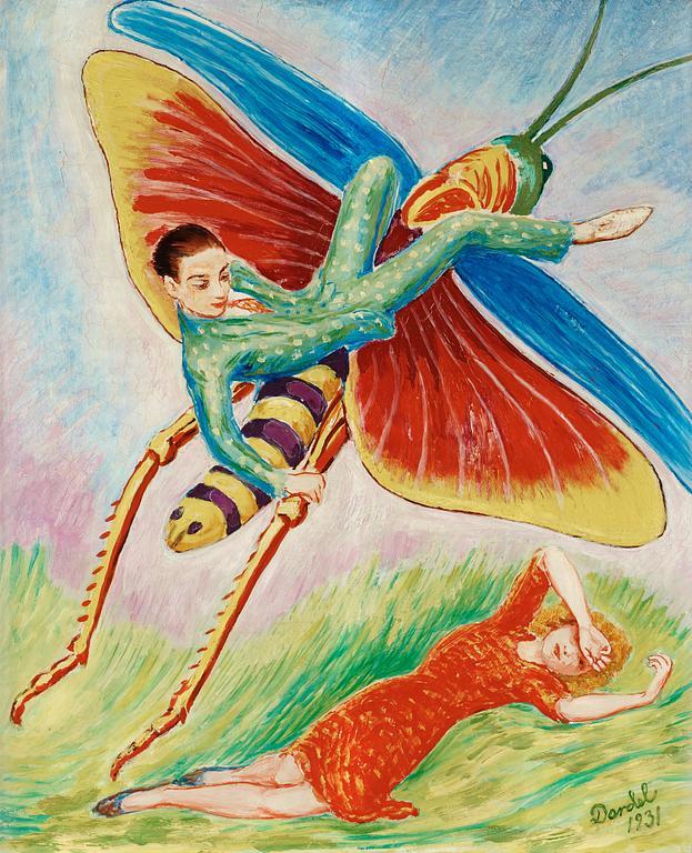 Nils von Dardel, "Gräshoppan" (The grasshopper).