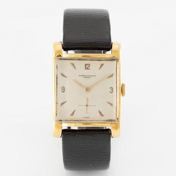 Audemars Piguet, "Tank", wristwatch, 26 x 27 (36) mm.