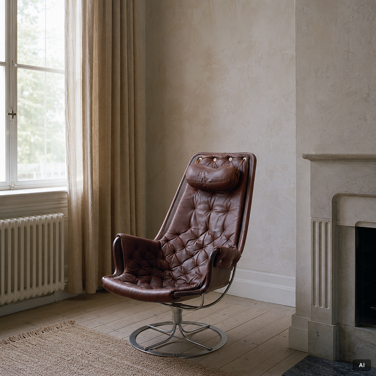 Bruno Mathsson, armchair, 'Jetson', Dux.