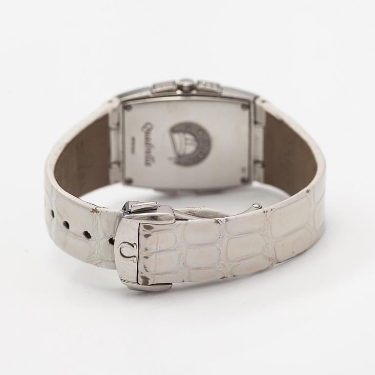 Omega, Constellation, Quadrella, wristwatch, 27 x 33 mm.