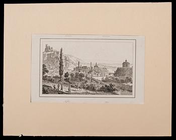 GRAVYRER, 5 st, stålstick, Frankrike 1800-tal.