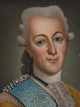 Swedish artist, 18th century, after Alexander Roslin, “Gustav III” (1746–1792) & “Sofia Magdalena” (1746–1813).