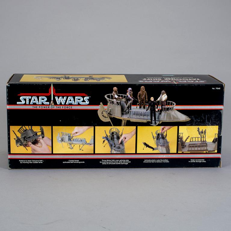 STAR WARS, Tatooine Skiff i oöppnad kartong, Kenner, 1984.