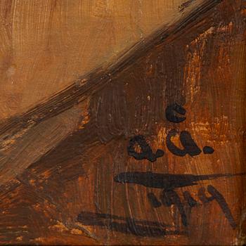 Acke Åslund, I stallet.