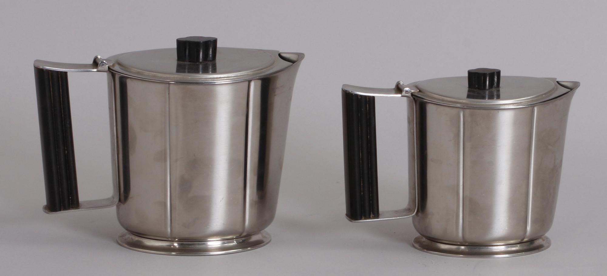 KANNOR, 2 st, rostfritt stål, Gense.