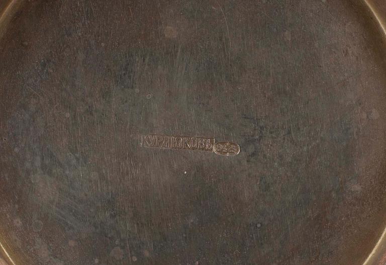 KAFFEKANNA, silver, Kurljukov, Moskva, 1800-talets slut.