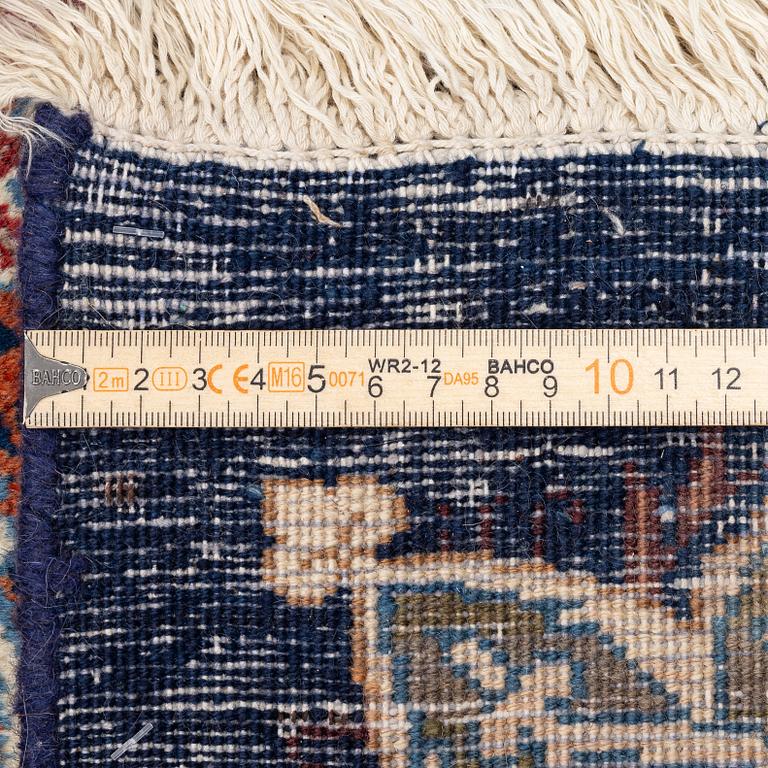 Carpet, Kashmar old, approx. 390 x 298 cm.