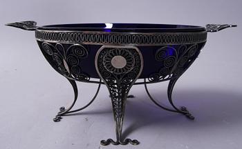 JARDINIERE, silver, Gottlieb Petschler, Göteborg 1824.