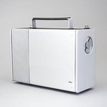 RADIO, Braun T1000, formgiven av Dieter Rams för Braun 1962.