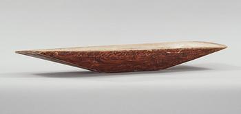 a wooden bowl from the 19th century.