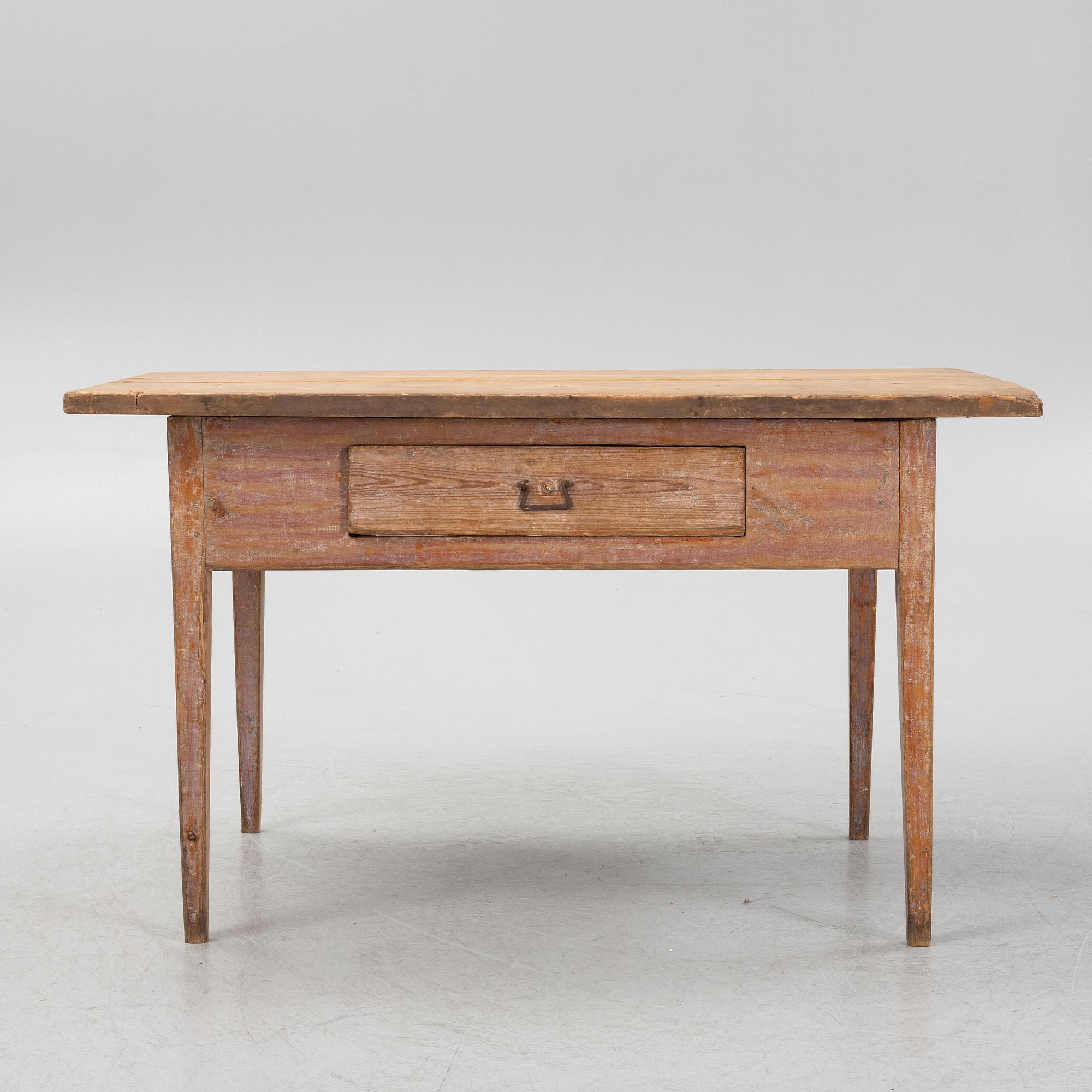 Bord, allmoge, daterat 1865.