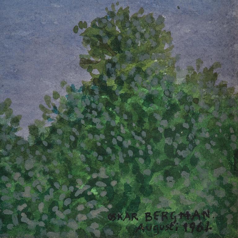 Oskar Bergman, View over Stockholm.