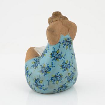 Lisa Larson, an 'Emma' stoneware figurine, Gustavsberg.