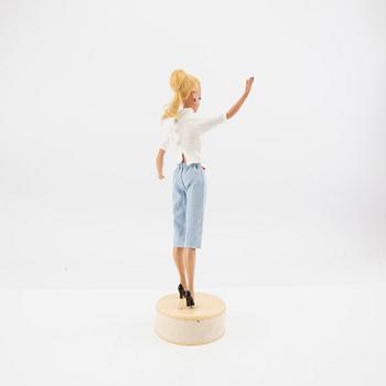 Bild-Lilli doll Germany 1956-64 and various clothes including Lilly clothes.