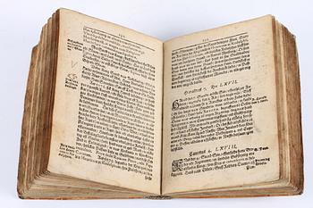 BOK, "Danmarckis Rigis Krönnicke" av Arrild Huitfeldt, Köpenhamn 1603.