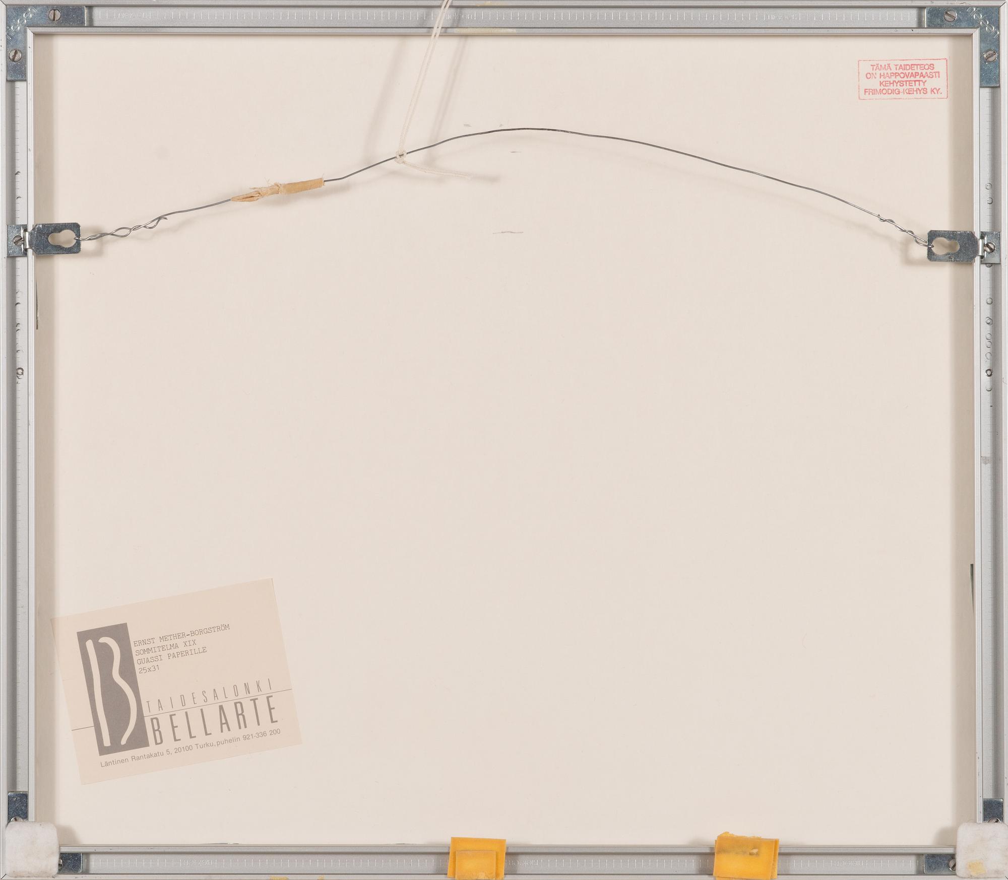 Ernst Mether-Borgström, 'Composition XIX'.