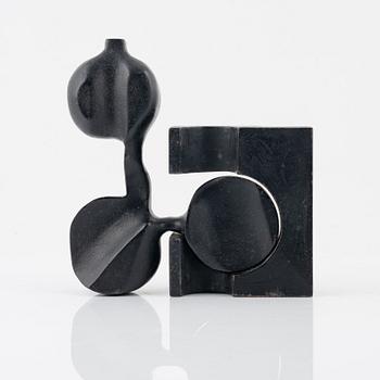 Björn Selder, sculpture, signed, numbered, iron.