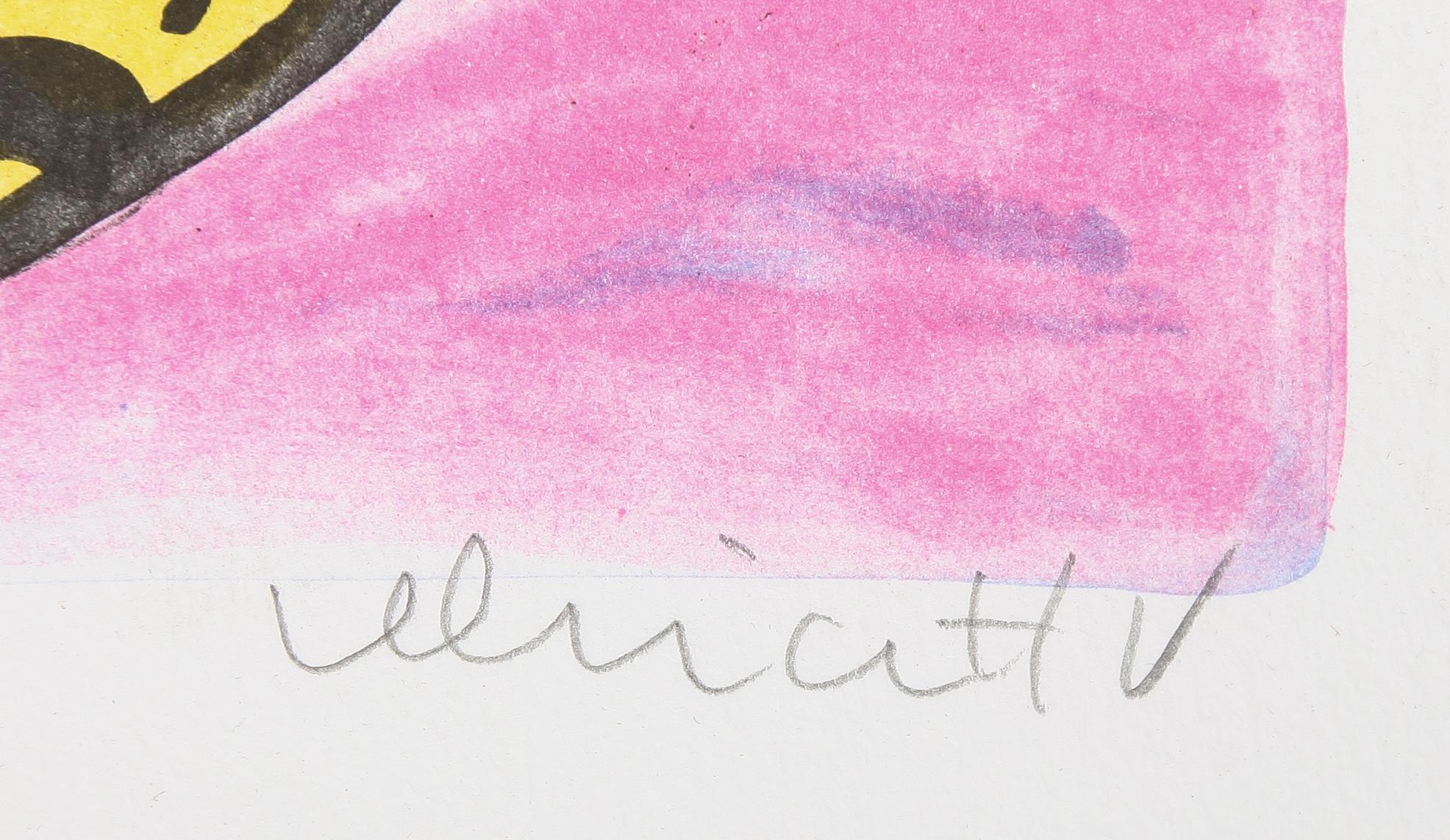 ULRICA HYDMAN-VALLIEN, färglitografi, signerad, EA.