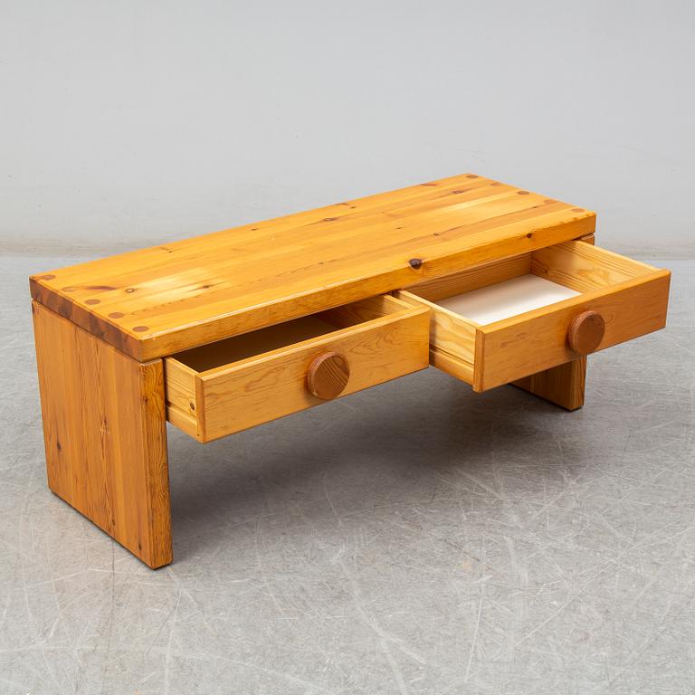 A pine bench, 1960's/70's.