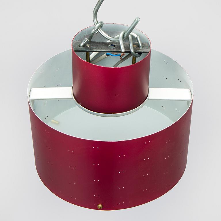 Paavo Tynell, taklampa, modell 9069/24,  "Tähtitaivas" (Stjärnhimmel), Idman 1950-tal.