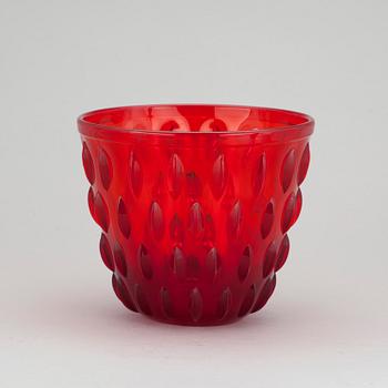 ARTHUR PERCY, Gullaskruf, "Ellips", Arthur Percy, Gullaskruf, 1950-/60-tal. Vas/skål, glas.