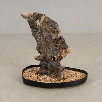 ANDERS BRUNO LILJEFORS, skulptur, sandgjuten keramik, 1960-tal.
