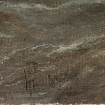 WILLIAM ANSLOW THORNBERRY, olja på duk, signerad.