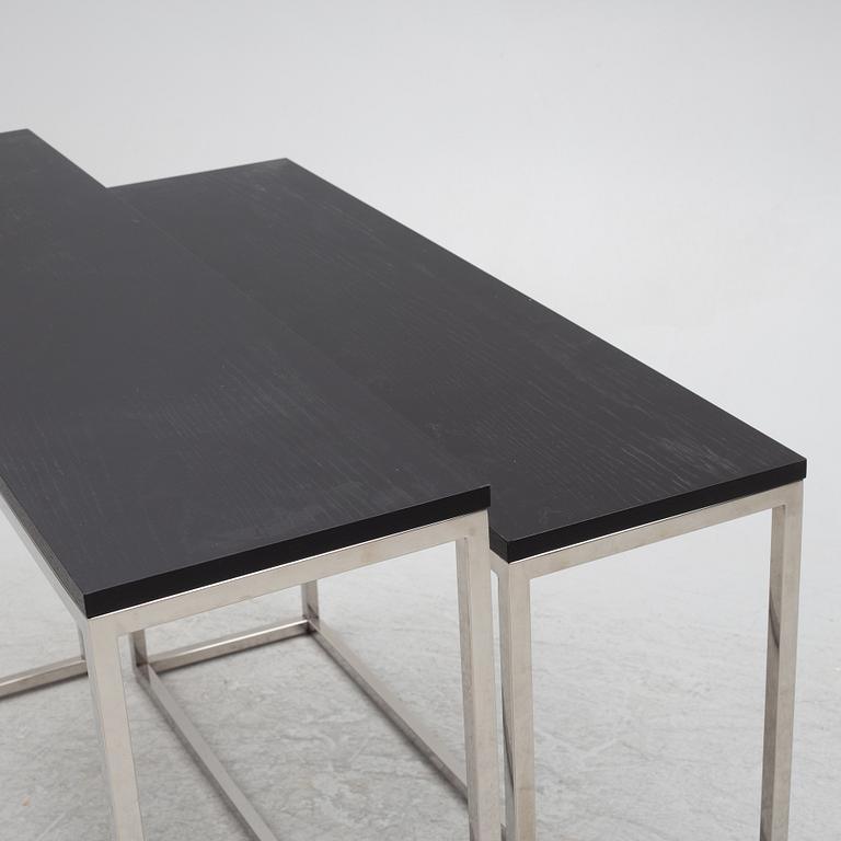 A est of two side tables, Rivièra Maison, contemporary.