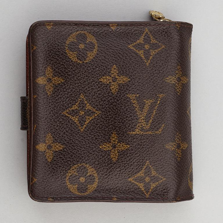 LOUIS VUITTON, a monogram canvas wallet.