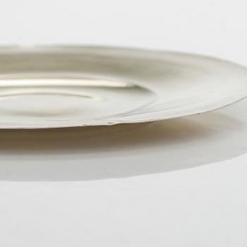 Nattvardskalk med paten, silver, Paris 1798-1809 och Frankrike 1800-tal. I schatull.