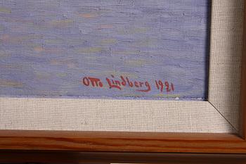 LINDBERG, OTTO. Olja på duk, sign o dat 1921.