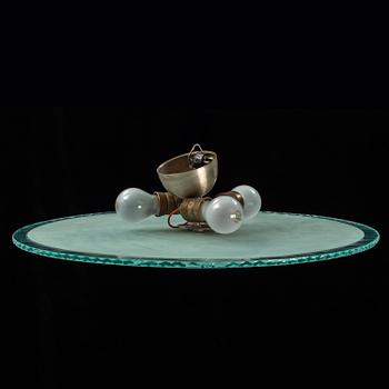 A 1920s/1930s ceiling light.