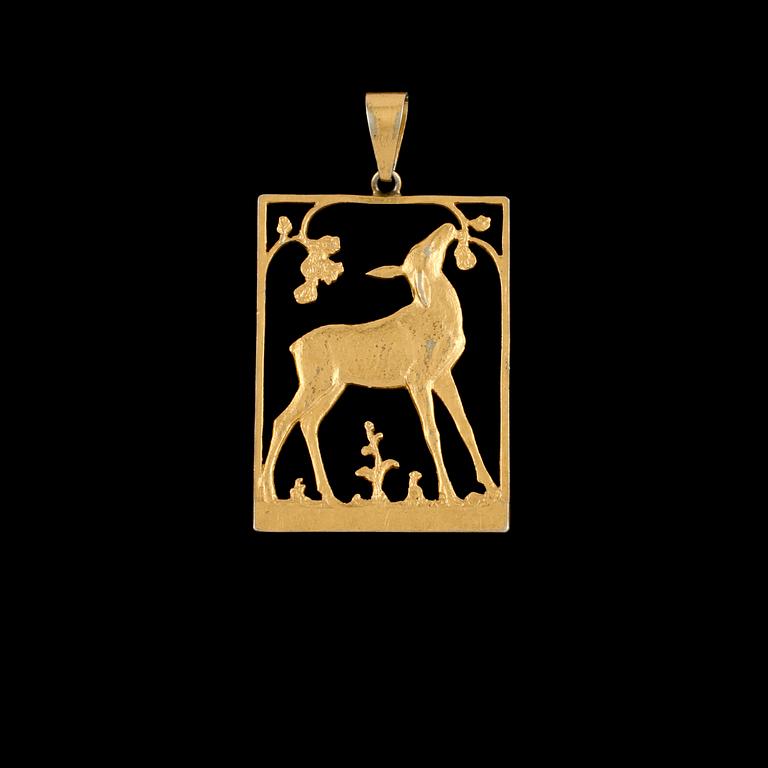 HÄNGE, förgyllt, Tore Strindberg, Sporrong & Co.