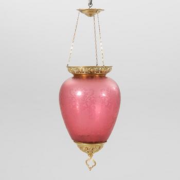 Hanging lamp 20th century.