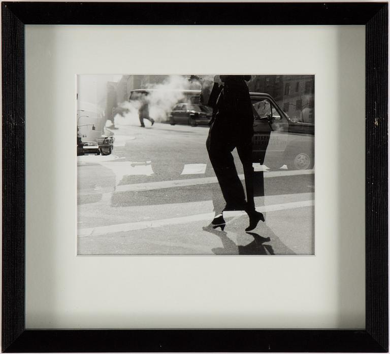 DAG ALVENG, a pair of photographs, signed verso.