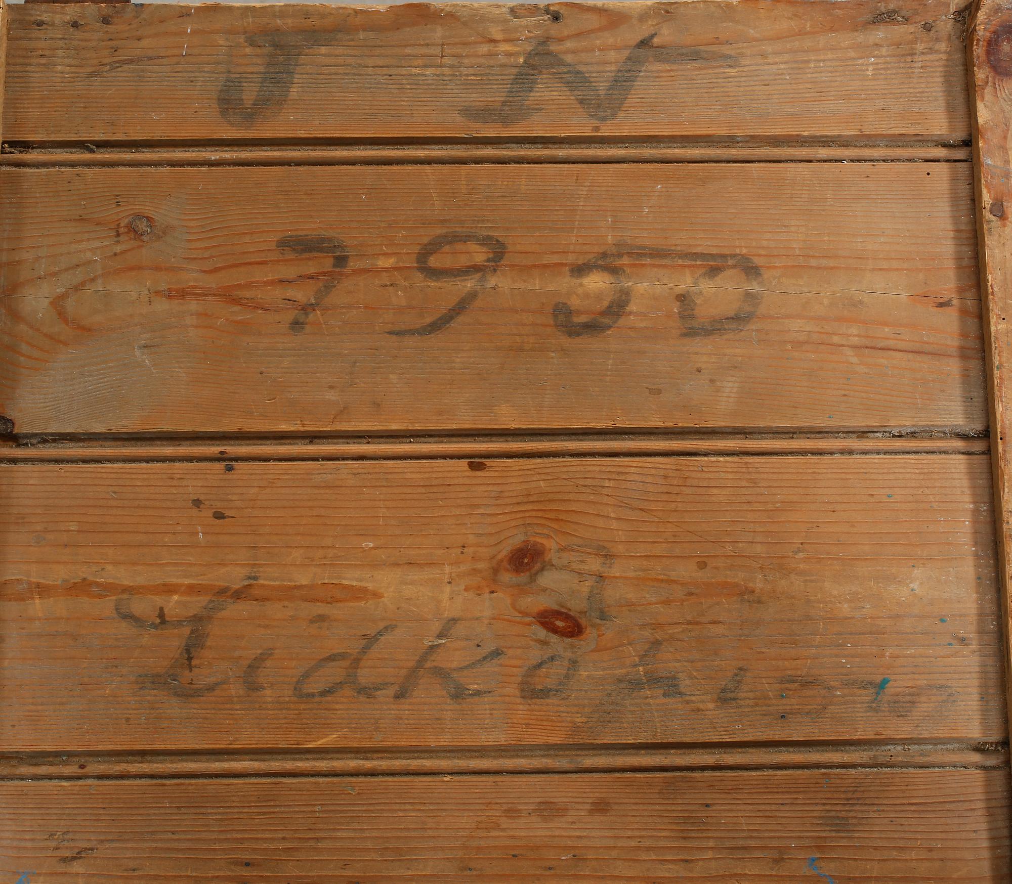 LÅDA, 1900-talets första hälft.