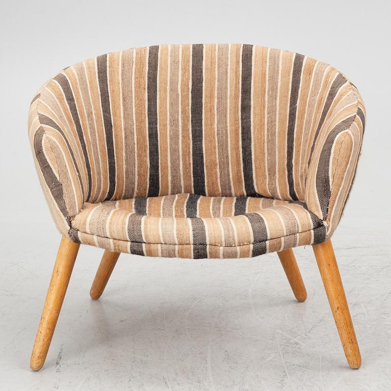 Nanna Ditzel, a lounge chair, AP 26, Anker Pedersen's furniture factory, mid-20th Century.