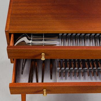 A 'Polar' 162 piece stainless steel cutlery set from Hackman, Finland.