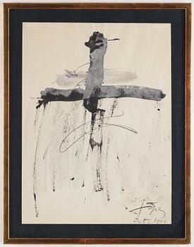 Antoni Tàpies, Untitled.