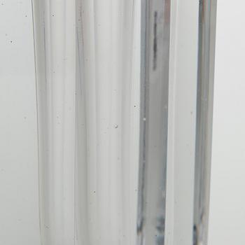 Aimo Okkolin, vase / art glass, signed Aimo Okkolin Riihimäen Lasi Oy.