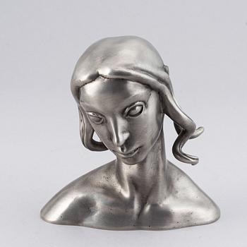 Carl Milles, after. Sculpture, pewter. Marked Millesgården Collection. Height 16 cm.